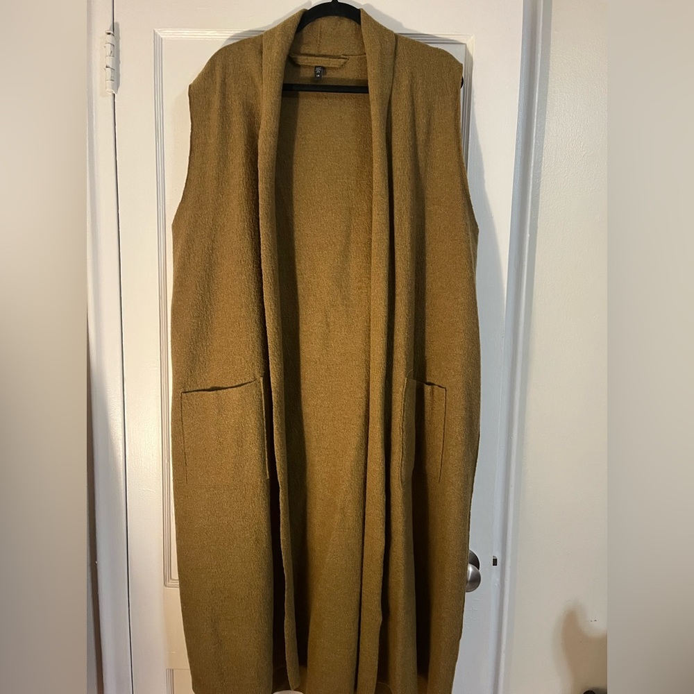 100% Wool long vest - Gently Worn with No wear